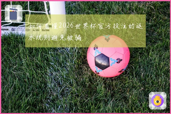 如何看懂2026世界杯官方投注的返水规则避免被骗
