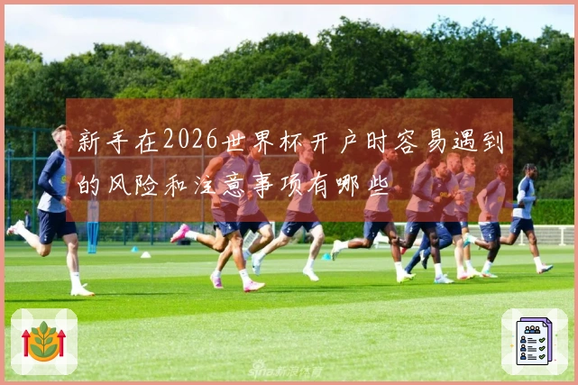 新手在2026世界杯开户时容易遇到的风险和注意事项有哪些
