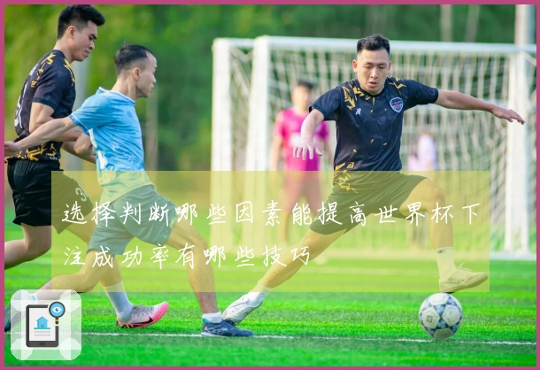 选择判断哪些因素能提高世界杯下注成功率有哪些技巧
