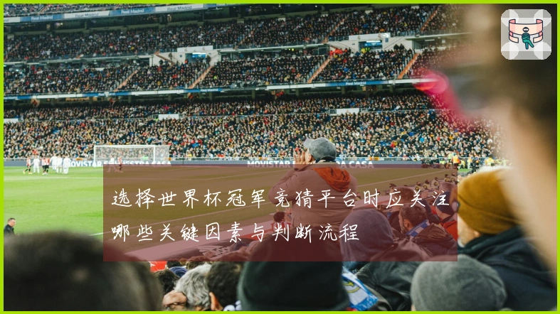 选择世界杯冠军竞猜平台时应关注哪些关键因素与判断流程