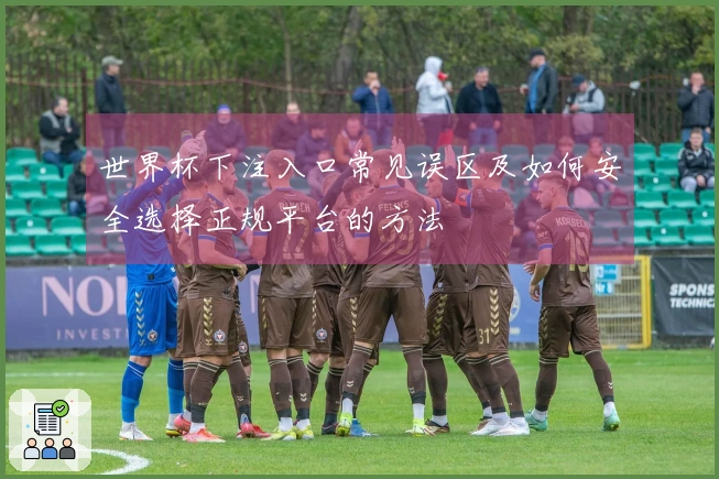 世界杯下注入口常见误区及如何安全选择正规平台的方法