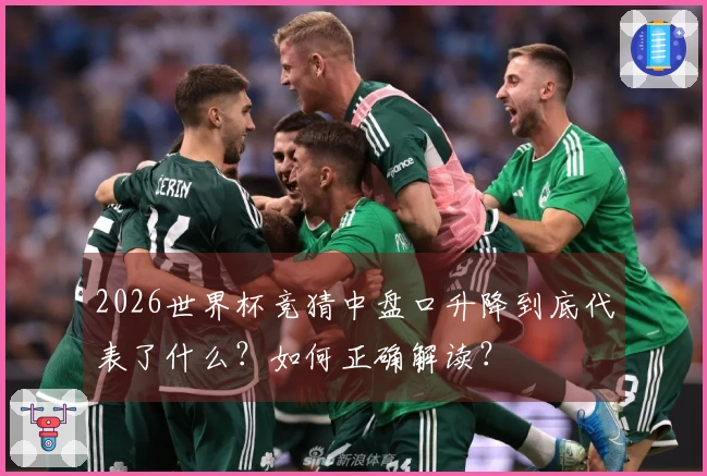 2026世界杯竞猜中盘口升降到底代表了什么？如何正确解读？